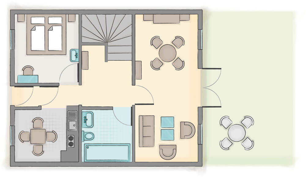 Heidehaus_A_EG Eurostrand