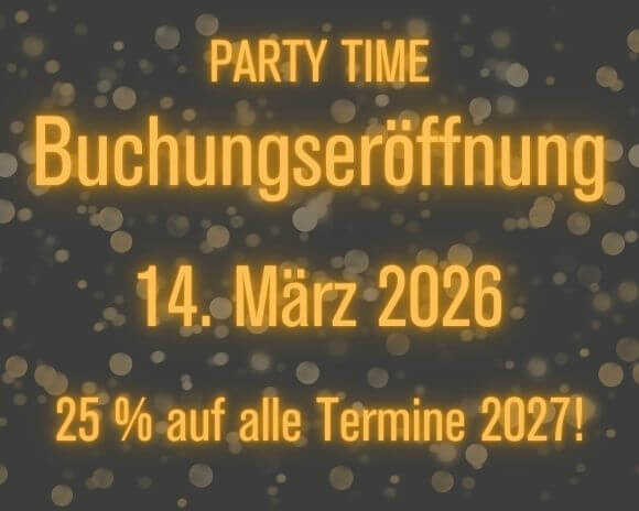 Popup zur Buchungseröffnung